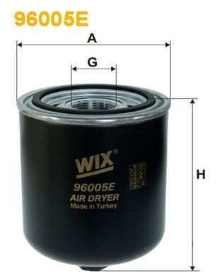 WIX FILTERS Осушитель воздуха, пневматическая система 96005E